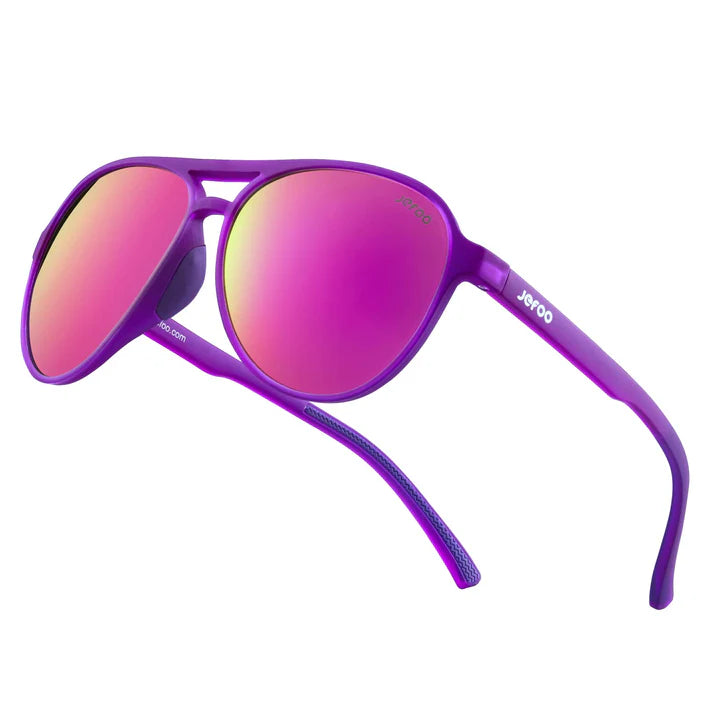 Aviator Sunglasses for Women Purple JF119