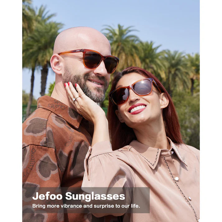 Couple-Wearing-Fashion-Cat-Eye-Sunglasses-Crystal-Auburn-JF169