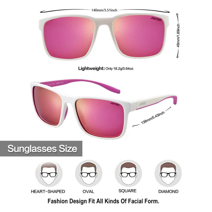 Cute-Fishing-Sunglasses-Pearl Pink-JF139