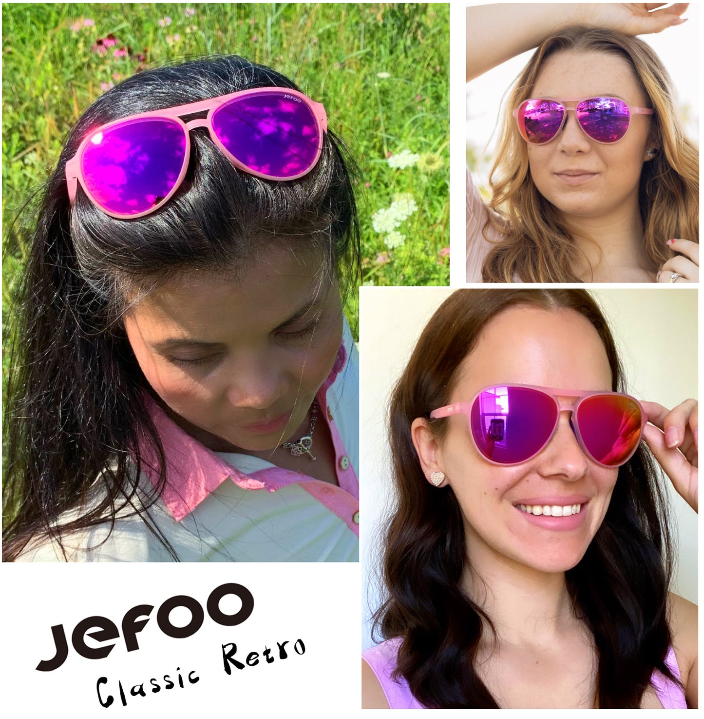 Cute Aviator Sunglasses · Barbie Pink