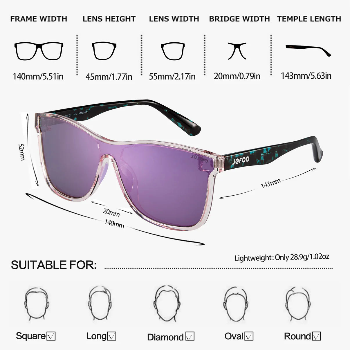Fashion-One-Lens-Sunglasses-Provence-Lavender