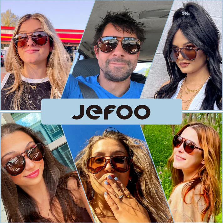 JEFOO-Classic-Aviator-Sunglasses-Tortoise-JF119
