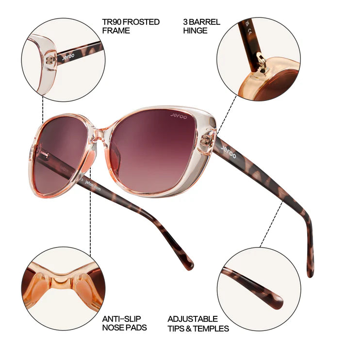 JEFOO-Stylish-Square-Sunglasses-Dusty-Rose