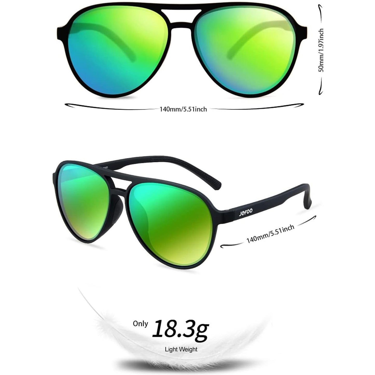 Men-Aviator-Sunglasses-Moss-Green-JF119